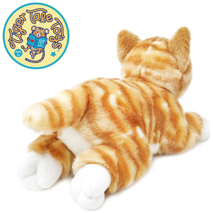 Plush Orange Tabby Cat | 10 Inch Stuffed Animal