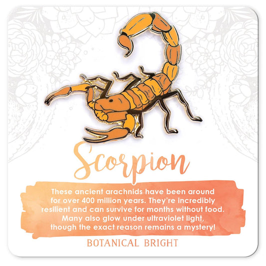 Scorpion Enamel Pin