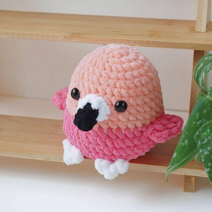 Crochet Colorful Birds, Amigurumi Chickens, Parrots, Duck...
