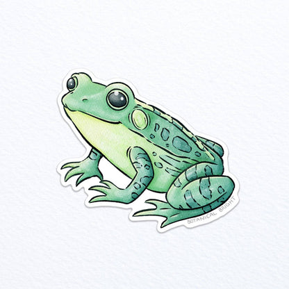 Frog Waterproof Vinyl Sticker