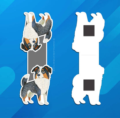 Shepherd Dog Reversible Magnetic Bookmark