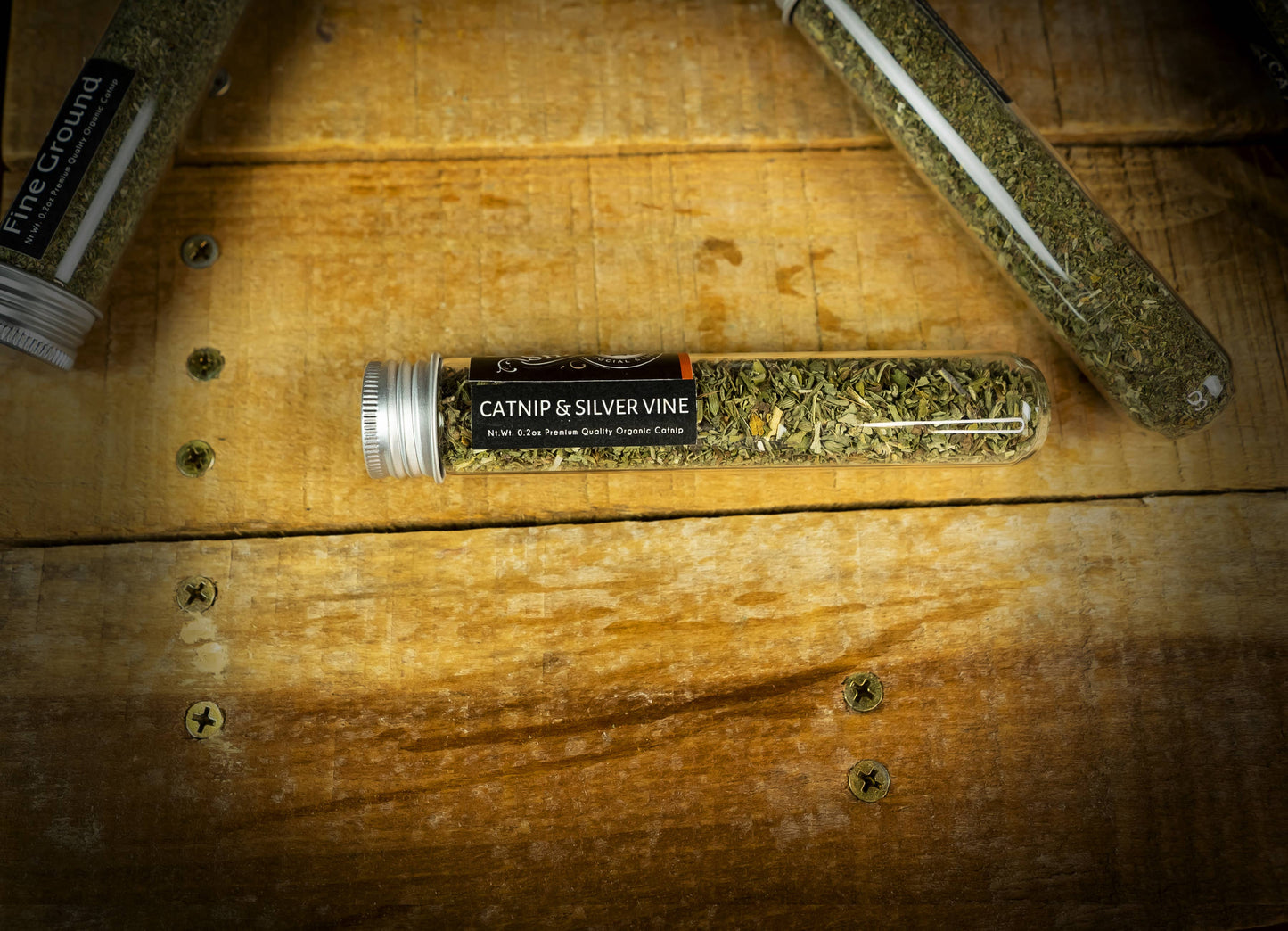 Organic Catnip & Silver Vine Blend Tube .20 oz