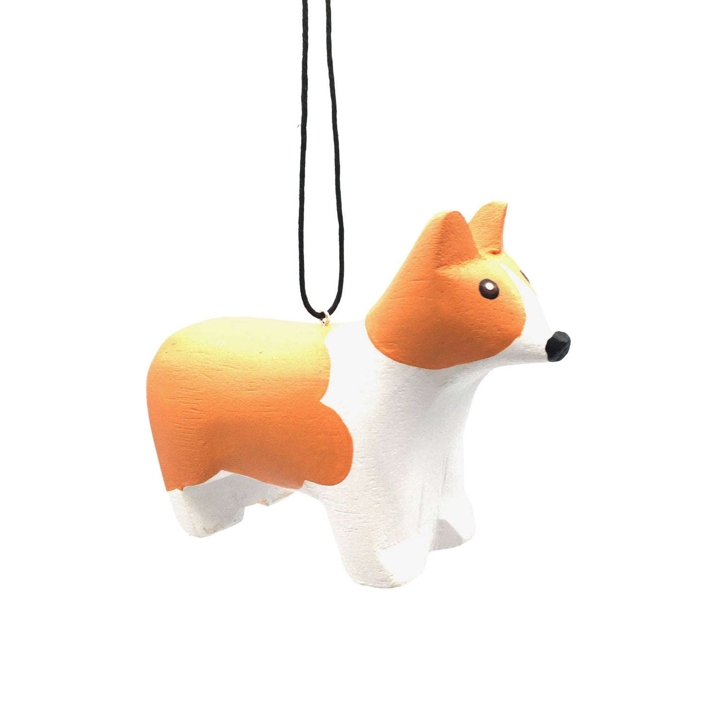 Corgi Balsa Ornament