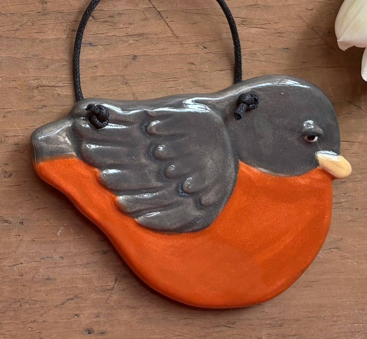 Ceramic Robin Ornament