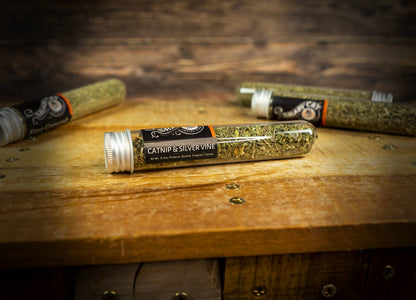 Organic Catnip & Silver Vine Blend Tube .20 oz