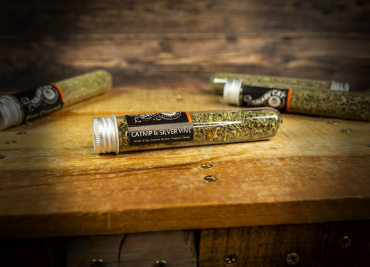 Organic Catnip & Silver Vine Blend Tube .20 oz