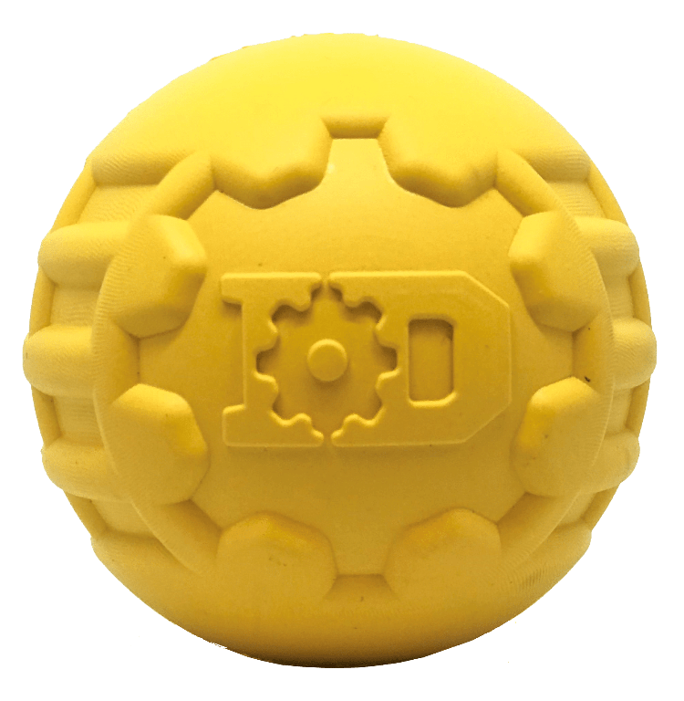 Industrial Dog Ball Rubber Chew Toy for Heavy Chewers