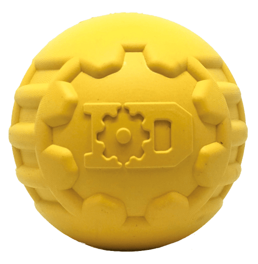 Industrial Dog Ball Rubber Chew Toy for Heavy Chewers