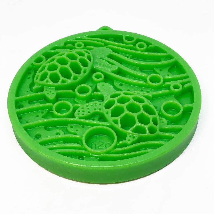 Water Nylon eCoin Durable Enrichment Snacking Tray for Dogs Lick Mat Alternative
