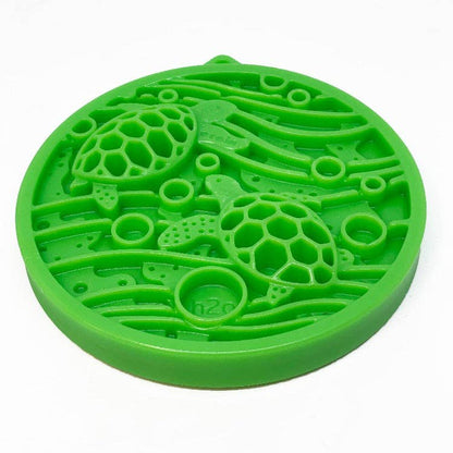 Water Nylon eCoin Durable Enrichment Snacking Tray for Dogs Lick Mat Alternative