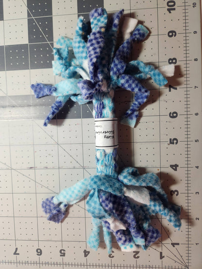 Fleece cat toy silvervine chew stick