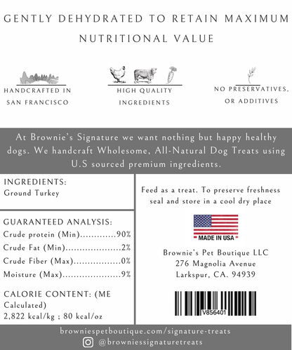 Turkey Bars - 3.5 Oz Package
