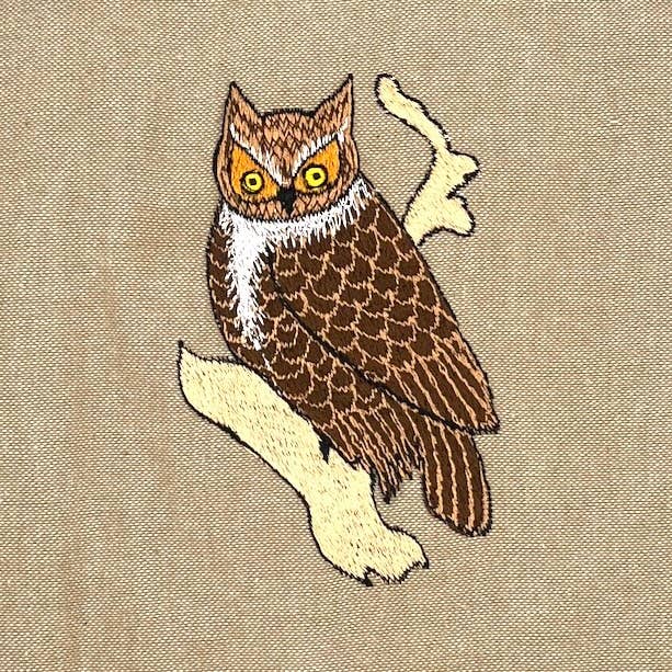 Great Horned Owl Field Bag