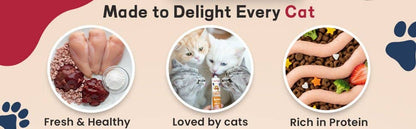 Chef Kitty Purée Pops Lickable Creamy Cat Treats (10 Pack)