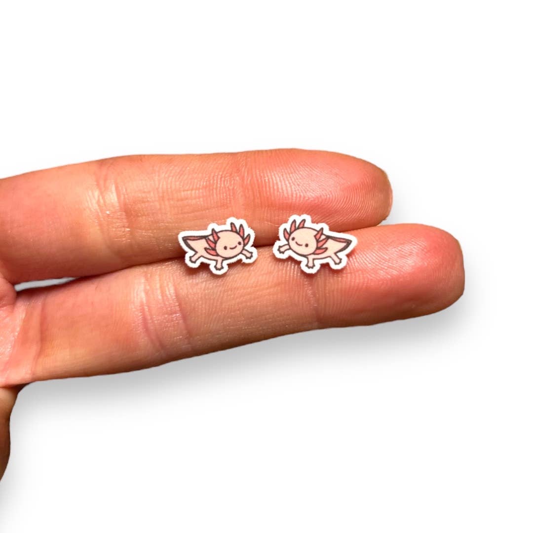 Axolotl Earrings