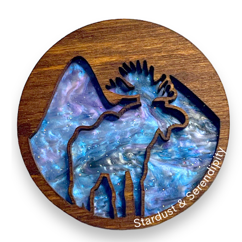 Moose air freshener vent clip