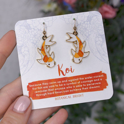 Koi Fish Earrings