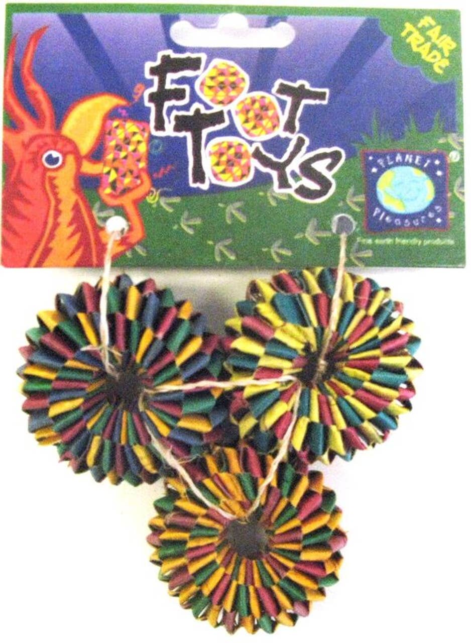 Tire Foot Toy 3 Pk