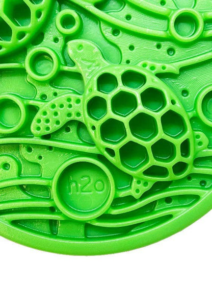 Water Nylon eCoin Durable Enrichment Snacking Tray for Dogs Lick Mat Alternative