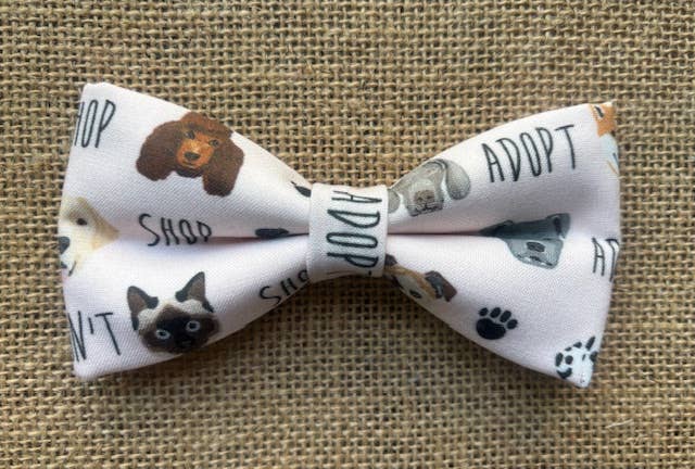 Adopt Don't Shop Bowtie