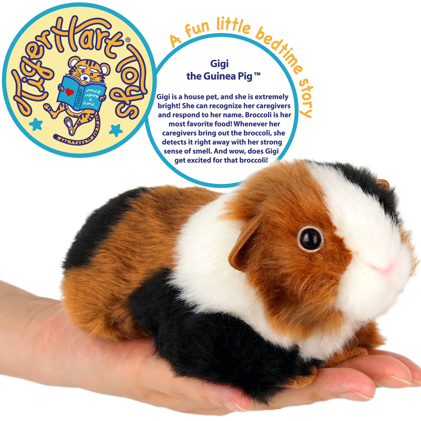 Guinea Pig | 7 Inch Stuffed Animal Plush