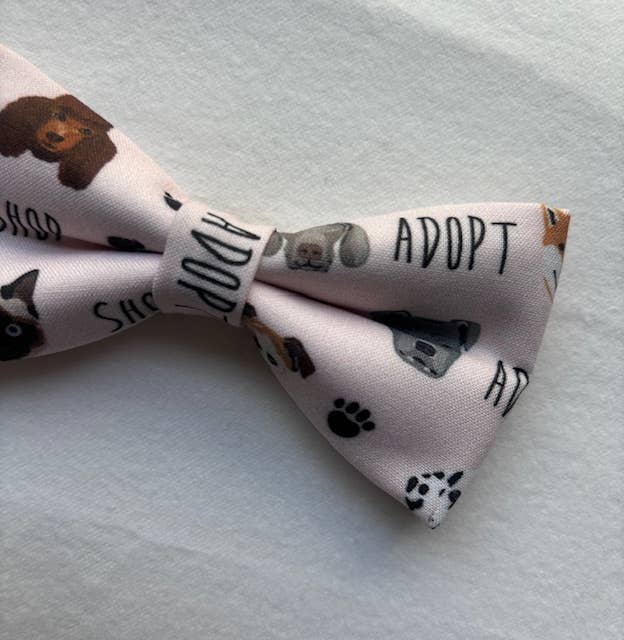 Adopt Don't Shop Bowtie