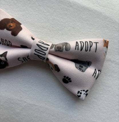 Adopt Don't Shop Bowtie