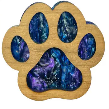 Paw print air freshener vent clip