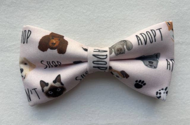 Adopt Don't Shop Bowtie