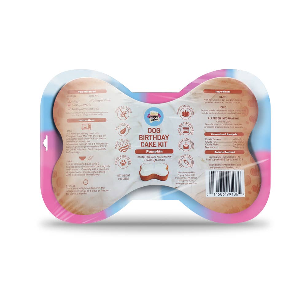 Dog Birthday Cake Kit