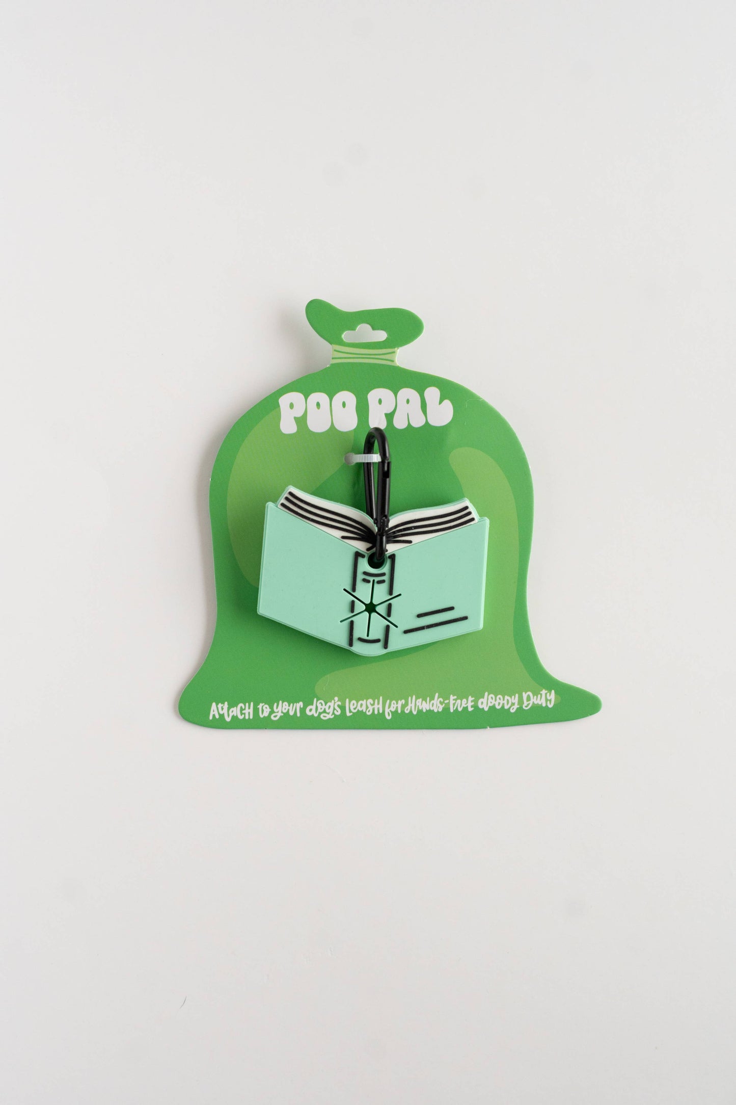 Book-Themed Dog Poop Bag Leash Holder