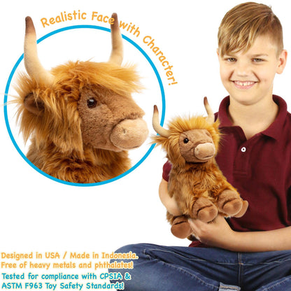 Henley The Highland Cow Stuffed Animal Plush